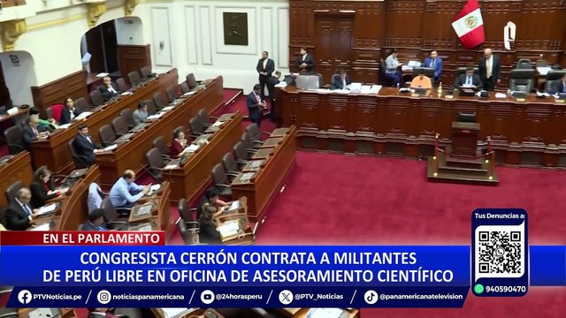Oficina a cargo de Waldemar Cerrón contrató a militantes de Perú Libre pese a no contar con el perfil