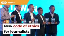 Fahmi launches journo code of ethics, warns against fake news