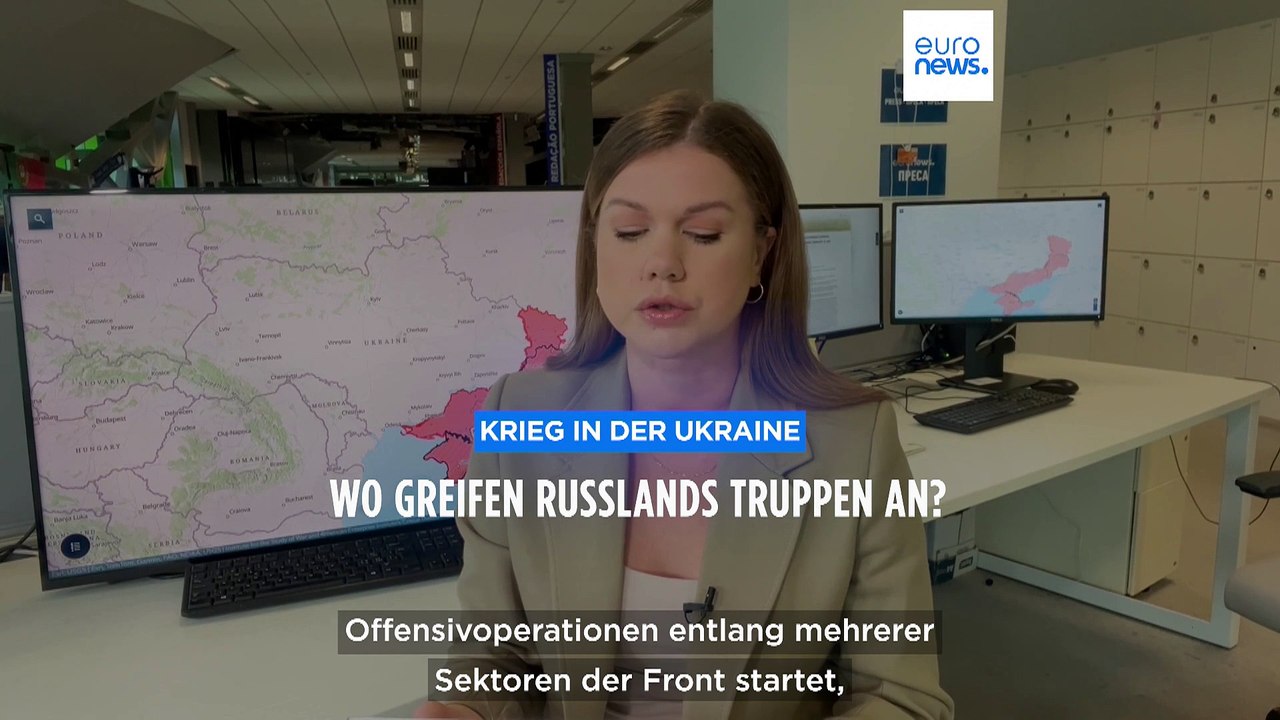 Krieg in der Ukraine: Wo starten die Russen Offensiven nach dem Fall von Awdijiwka?