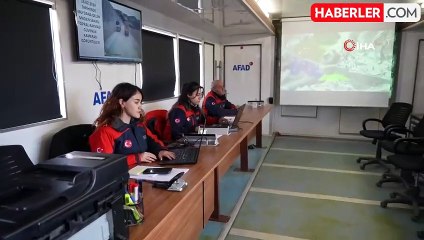 Erzincan'da maden ocağındaki toprak kaymasında çatlaklar görüldü
