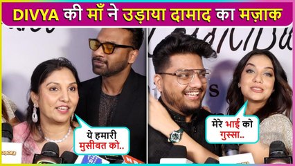 Divya's Mummy Makes Fun Of 'Damaad' Apurva Says Hamari Musibat Ko Ye..