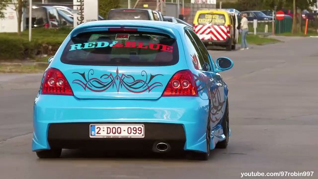 Tuner Cars leaving a Carshow #20