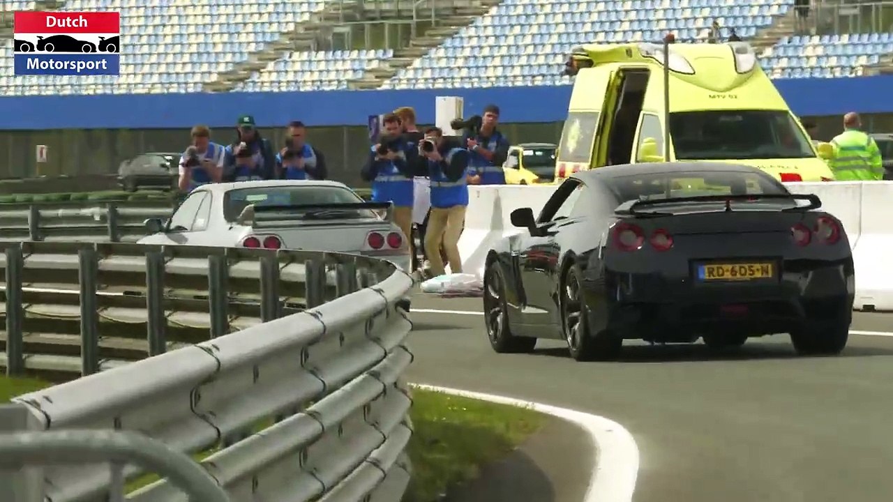 550HP Nissan Skyline R33 with G30-770 - Drag Racing!