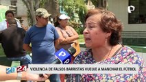 Santa Anita: vecinos exigen seguridad tras enfrentamiento entre barristas que dejó dos niños graves