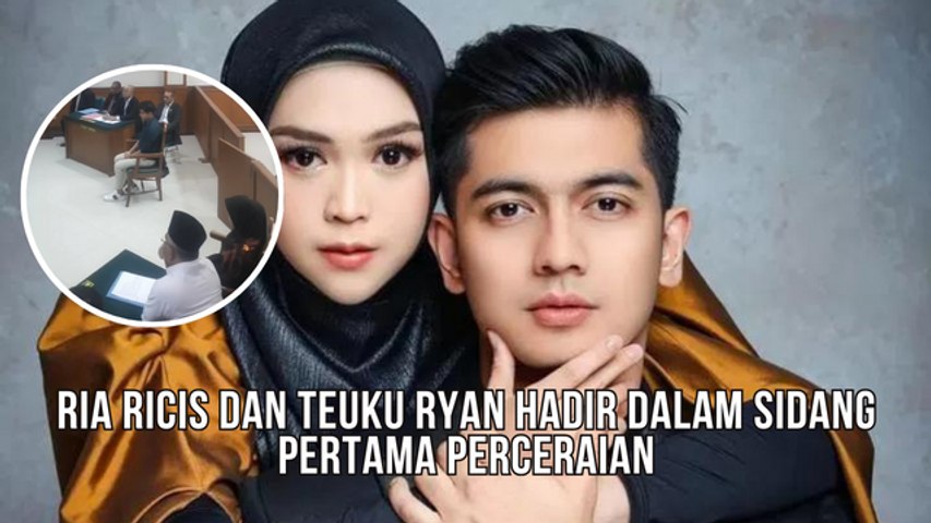 Ria Ricis dan Teuku Ryan Hadiri Sidang Pertama Perceraian