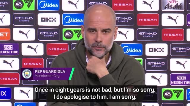 Guardiola apologises to Phillips for 'overweight' comments