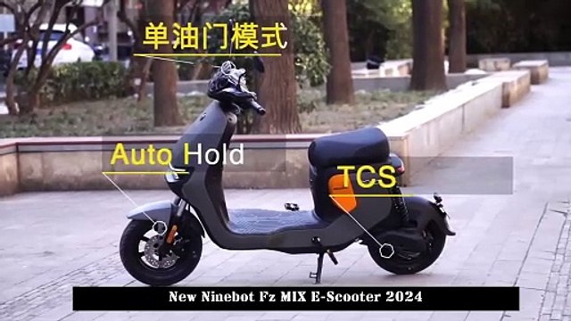 Performance and Driving Dynamics Are Greatly Improved,New Ninebot Fz MIX E-Scooter 2024