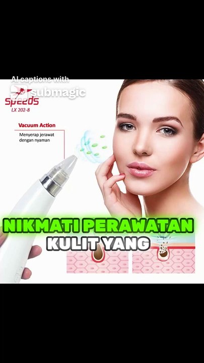 NIKMATI PERAWATAN KULIT YANG MUDAH DAN EFEKTIF DENGAN ALAT PENYEDOT & PEMBERSIH KOMEDO ELEKTRIK! ‍♀️✨