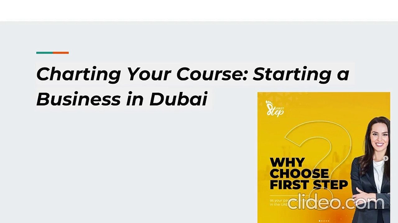 Charting Your Course: Starting a Business in Dubai