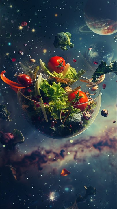 Les salades spatiales sont porteuses de maladies !