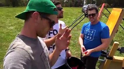 MOST INSANE BULLSEYE EVER! 6 Pallet Skip ZIGZAG!!