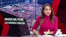 Sandra Cuevas busca lugar en el Senado con MC. Paola Barquet, 19 de febrero 2024