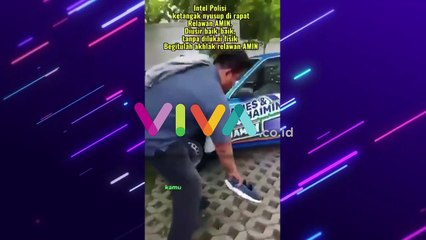 APES! Polisi Intel Kepergok Nyusup ke Posko AMIN