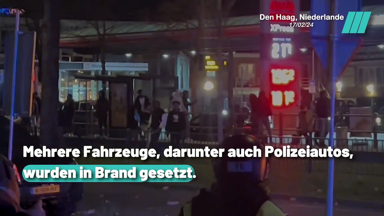 Rezidivierende Unruhen: Angriffe mit Steinen und brennenden Fahrzeugen