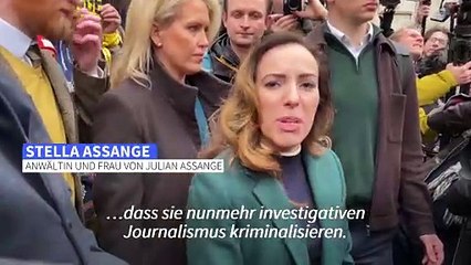 Stella Assange: "Was Nawalny passiert ist, kann auch Julian passieren"