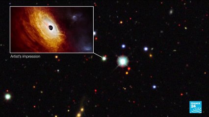 Astronomers find what may be the universe's brightest object with a black hole devouring a sun a day