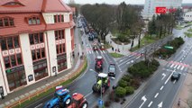 Protest rolników w Słupsku