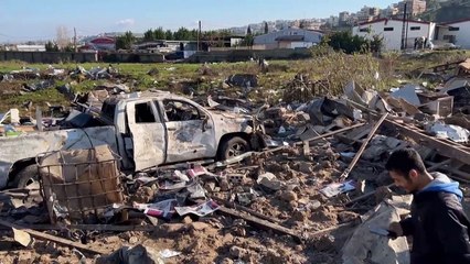 14 جريحا في غارتين على جنوب لبنان قالت إسرائيل انهما استهدفتا "مخازن أسلحة" لحزب الله