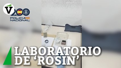 Desmantelado el primer laboratorio de España de producción de 'rosin'