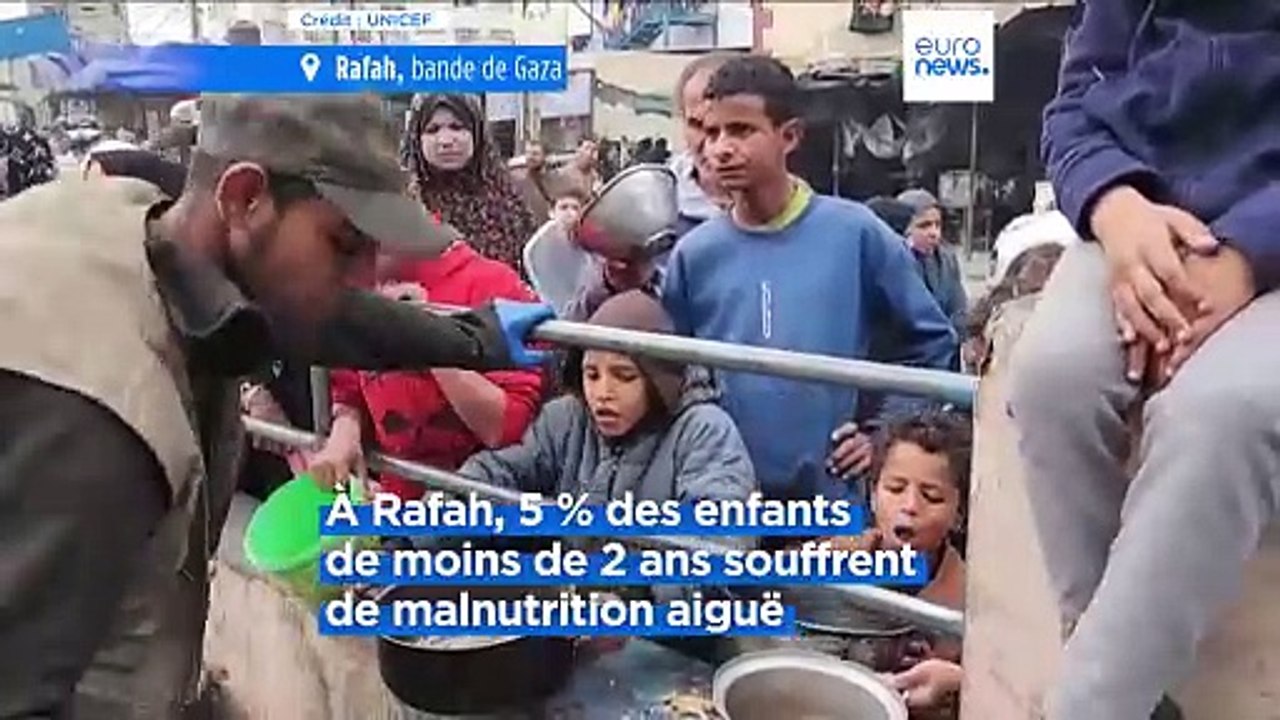 Dans la bande de Gaza, l'ONU craint un risque d'explosion du nombre de décès d'enfants