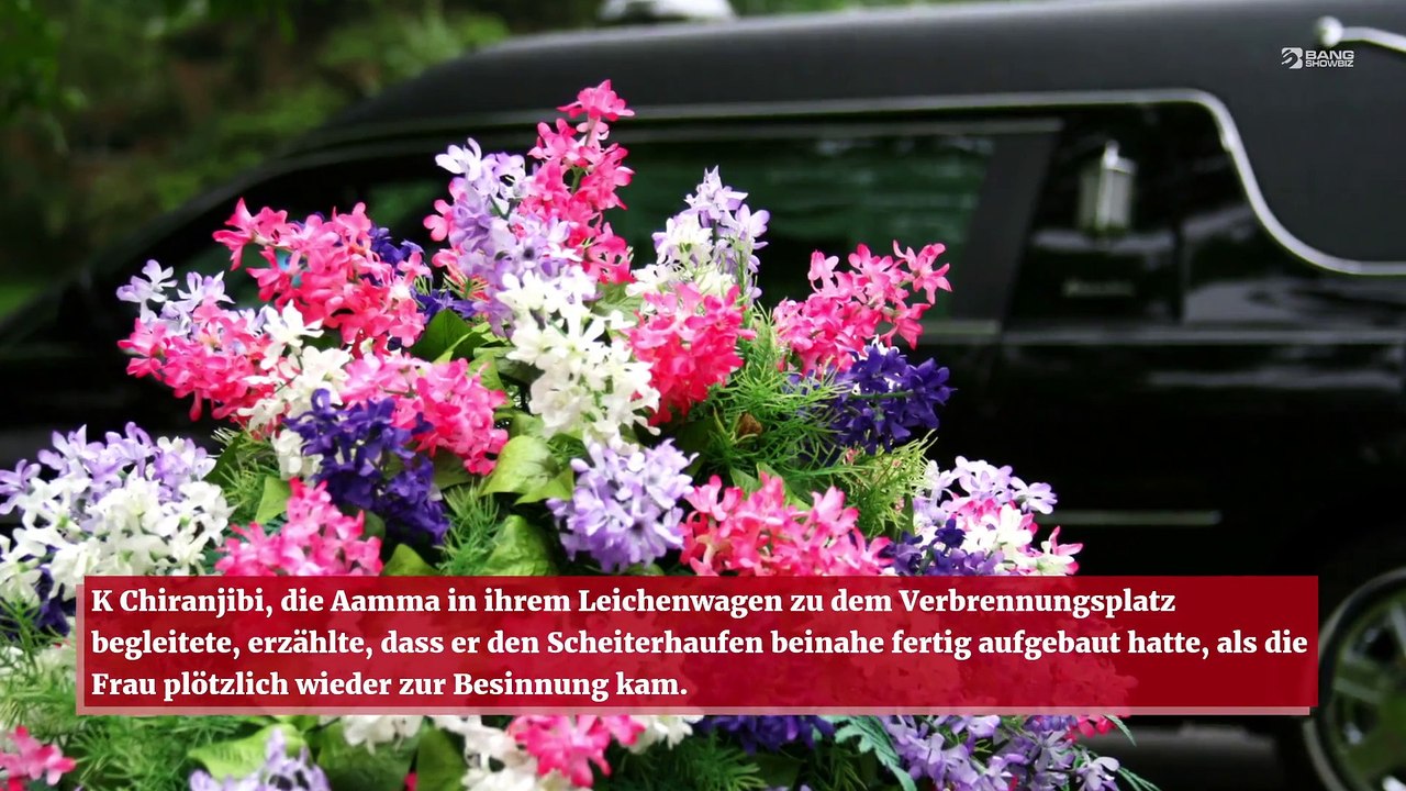 Vermeintlich tote Frau wacht wenige Minuten vor ihrer Einäscherung im Sarg auf