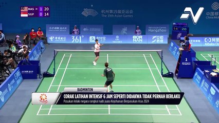 Rexy Mainaky nafikan Tze Yong berlatih hingga 6 Jam!