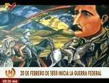 Venezuela conmemora cada 20 de febrero el inicio de la Guerra Federal