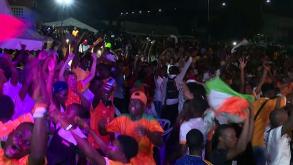 Can 2023 : La célébration de la victoire des Éléphants à l’université Félix Houphouët Boigny de Cocody