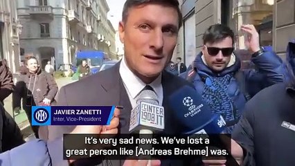 Javier Zanetti pays tribute to 'great man' Andreas Brehme