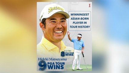 Download Video: PGA Tour Latest: Hideki Matsuyama makes Asian golf history and Rory Mcilroy ‘happy with his game’