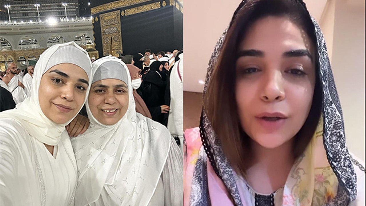 Kundali Bhagya Actress Anjum Fakih Mother Umrah Inside Video Viral, Public Shocking Reaction