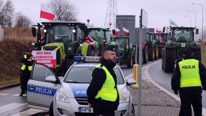 Szczecinek zablokowany. Rolnicy protestują na DK11