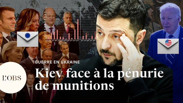 Guerre en Ukraine : comment la baisse des aides pénalise Kiev