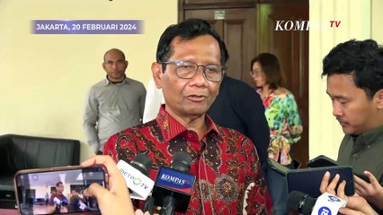 Mahfud Soroti Sirekap Milik KPU: Diaudit Lembaga Independen