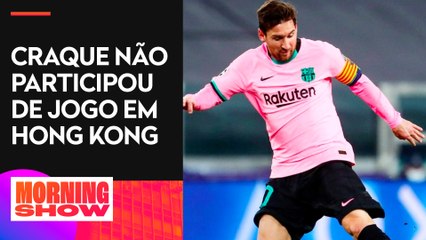 Messi se desculpa com torcedores chineses