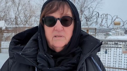 Watch: Alexei Navalny’s mother makes direct plea to Vladimir Putin to release son’s body