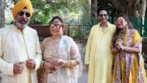 Rakul Preet Singh Jackky Bhagnani Haldi Ceremony में Parents Media को Invite करते Video Viral
