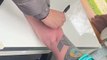 Newcastle United fan from South Tyneside gets Kieran Trippier autograph tattoo