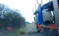 Mad driving during rush hour in Chesterfield