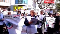 Emekliler Eskişehir'de Maaşlarını Protesto Etti