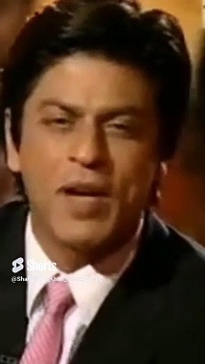 Shah Rukh Khan's word of advice