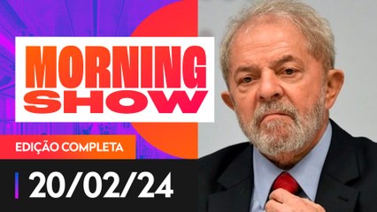 PARLAMENTARES REAGEM À FALA DE LULA SOBRE ISRAEL - MORNING SHOW - 20/02/2024