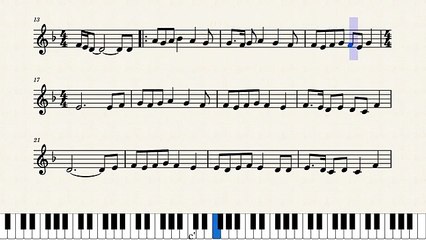 النوتة الموسيقية ,,,,,والحديثة,,, لرائعة روائع شادية,,,,حسن يا خولى الجنينة,,, تدوين ماهر الغمرى