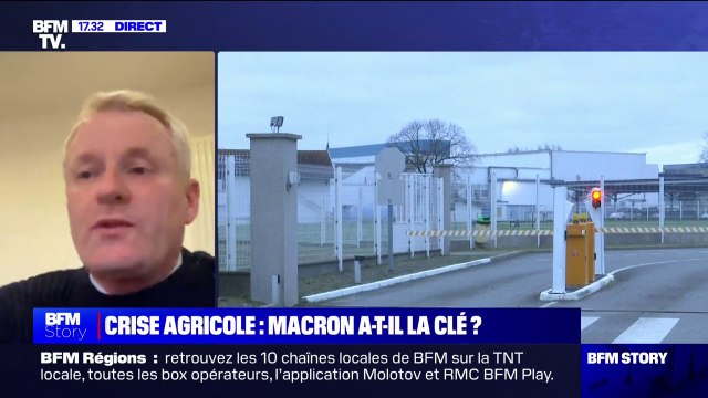 Revendications des agriculteurs: Les réponses ne sont pas à la hauteur , pour Christophe Hillairet (président de la Chambre d’agriculture d'Île-de-France)