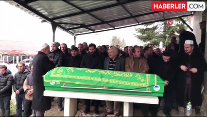 Komşusu tarafından öldürülen adam son yolculuğuna uğurlandı