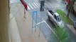 Vídeo de câmera de monitoramento mostra atropelamento de idoso na avenida Londrina