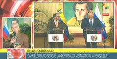 Cancilleres de Venezuela y Rusia refuerzan acuerdos bilaterales