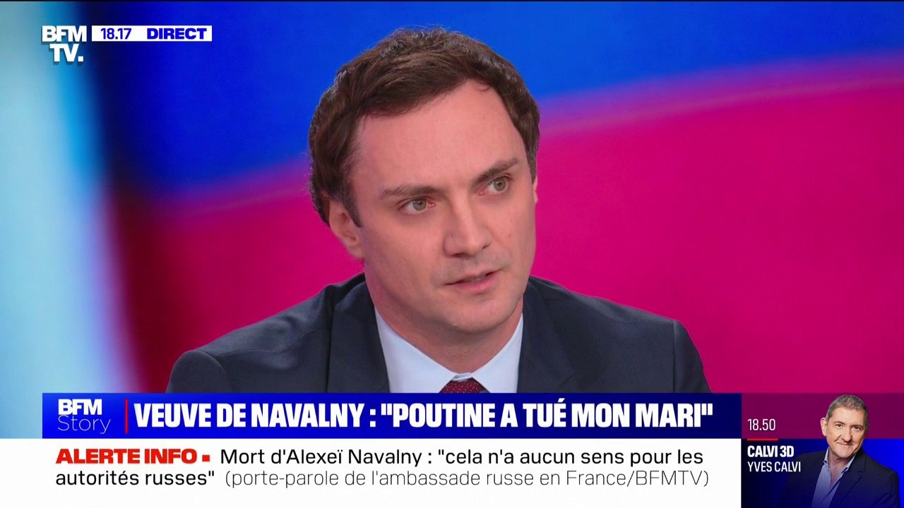 Mort d'Alexeï Navalny: "L'enquête est en cours pour faire la lumière sur les circonstances de sa mort", affirme le porte-parole de l'ambassade de Russie en France