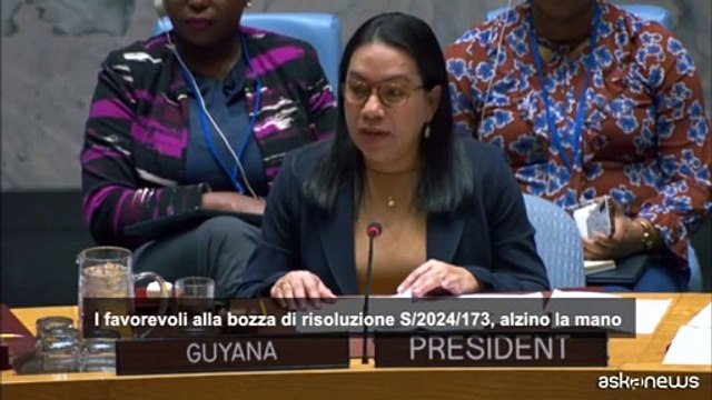 Gli Usa mettono veto a risoluzione Onu per un cessate il fuoco a Gaza