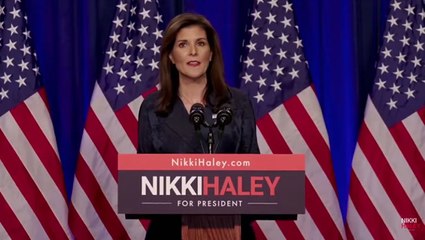 Watch: Nikki Haley doubles down on vow to stay in presidential race against Trump